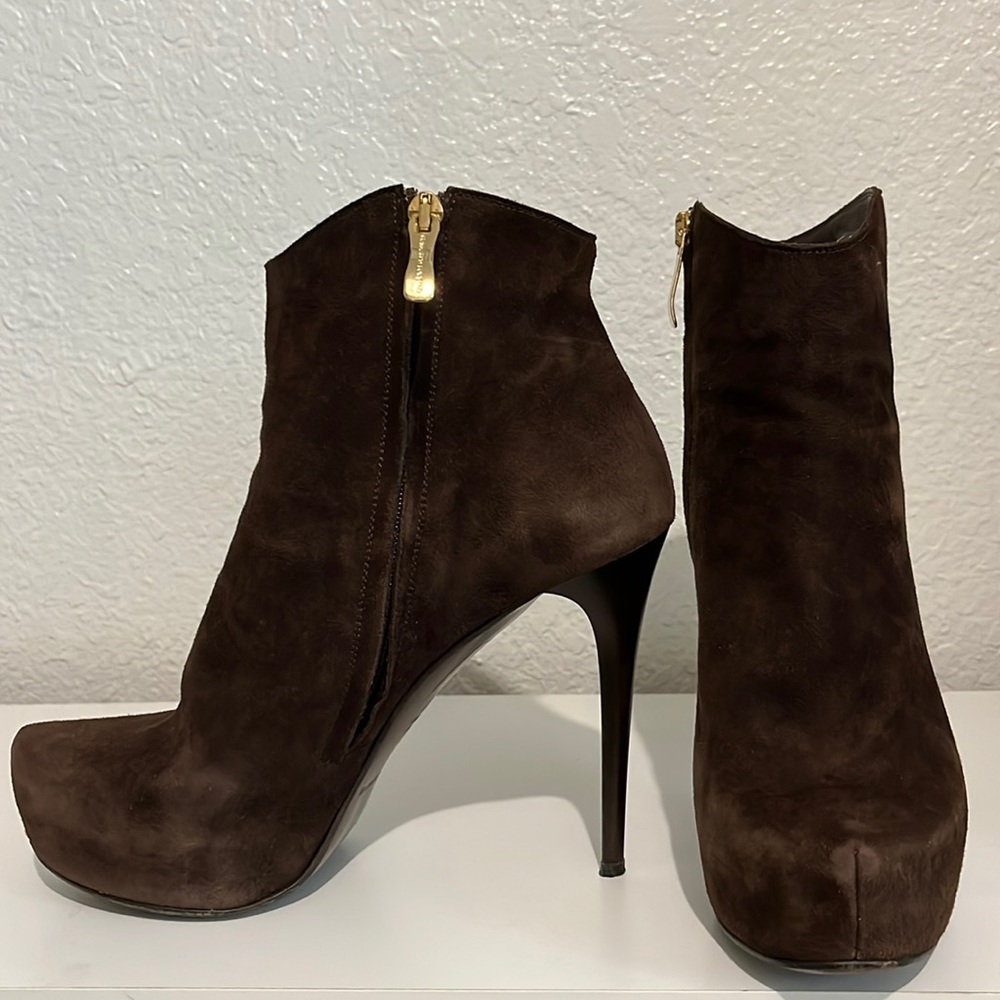Gianmarco Lorenzi Boots, Brown, Size EU 37/US 7